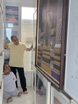 ศ.ปรีชา เถาทอง ศิลปินแห่งชาติ เปิดบ้านต้อนรับสุด Exclusive