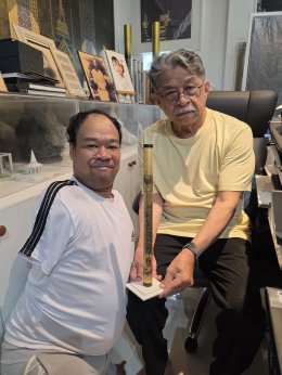 ศ.ปรีชา เถาทอง ศิลปินแห่งชาติ เปิดบ้านต้อนรับสุด Exclusive