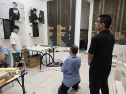 มูลนิธิอาร์ตโนแฮนด์ เยี่ยมชม ศูนย์ศิลปะแสงเงา