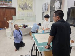 มูลนิธิอาร์ตโนแฮนด์ เยี่ยมชม ศูนย์ศิลปะแสงเงา