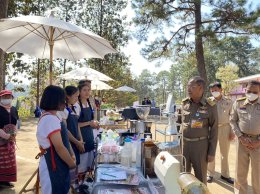  ร่วมต้อนรับ พลอากาศเอก ชลิต พุกผาสุก องคมนตรี ที่มาเยี่ยมโรงพยาบาลวัดจันทร์เฉลิมพระเกียรติ ๘๐ พรรษา 