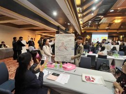 เข้าร่วมการอบรมการพัฒนาและส่งเสริมเทคนิควิธีการพัฒนาคุณภาพผู้เรียนที่เชื่อมโยงกับตัวชี้วัดระหว่างทางและตัวชี้วัดปลายทาง