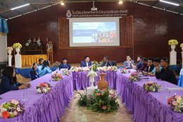 ต้อนรับคณะครูที่มาศึกษาดูงานจากโรงเรียนมุสลิมสันติธรรมมูลนิธิ 