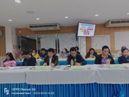 เข้าร่วมการประชุมเพื่อขับเคลื่อนการดำเนินงานโรงเรียนสร้างเสริมสุขภาวะแบบดำเนินการทั้งระบบของโรงเรียน (whole school approach) 