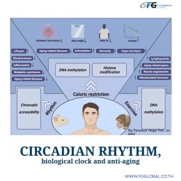 Circadian rhythm, biological clock and anti-aging