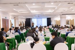 ดร.ภก. ยอดชาย ตั้งใจดีบริสุทธิ์ และ ดร.กำพล ภูผาวัฒนากิจ ร่วมงานสัมมนา Longevity & Anti Aging แบรนด์ MaxxLife