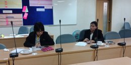 ประชุมอนุกรรมการฝ่ายแรงงาน สมาพันธ์เครือข่ายแห่งชาติเพื่อสังคมไทยปลอดบุหรี่