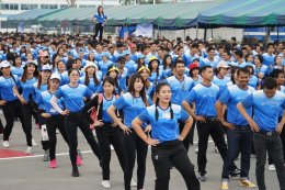 ทีมงานโครงการสถานประกอบการสุขภาพดีมีสุขร่วมกิจกรรม “OTANI Sports Game 2019”