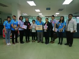 ทีมพี่เลี้ยงด้านสุขภาพจังหวัดสมุทรปราการ และโครงการส่งเสริมฯ เยี่ยมชมโครงการ “SNN สุขภาพดีมีสุข” ของบริษัทเอสเอ็นเอ็นฯ