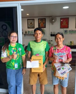 พี่น้องลูกค้าสมาชิก เดินทางมาซื้อที่บริษัท