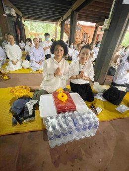 ถวายสังฆทานและเครื่องไทยทานชุดใหญ่ วัดถ้ำพระภูวัว