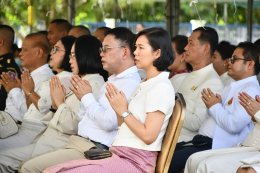 บุญบวงสรวงสักการะอธิษฐานจิต พร้อมร่วมอัญเชิญเทวรูปท่านท้าวจตุโลกบาลทั้ง 4 ประดิษฐาน ณ ศาลหลักเมือง จ.สระแก้ว นำพิธีโดย อาจารย์วิจักษณ์ สองจันทร์