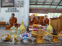 ทอดผ้าป่าสร้างพระธาตุเจดีย์ ศรีพระธรรมวิสุทธิมงคล (เจดีย์หลวงตาพระมหาบัว) 