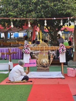 บุญของท่านสำเร็จแล้ว มูลนิธิพุทธภูมิธรรม เป็นตัวแทนทุกท่าน เดินทางร่วมเป็นเจ้าภาพทอดผ้าป่าสามัคคีงานผูกผ้าพัทธสีมาปิดทองฝังลูกนิมิตและฉลองอุโบสถ 
