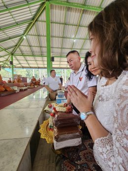 บุญของท่านสำเร็จแล้ว มูลนิธิพุทธภูมิธรรม เป็นตัวแทนทุกท่าน เดินทางร่วมเป็นเจ้าภาพทอดผ้าป่าสามัคคีงานผูกผ้าพัทธสีมาปิดทองฝังลูกนิมิตและฉลองอุโบสถ 