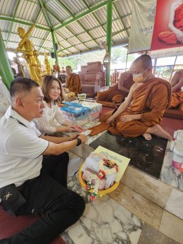 บุญของท่านสำเร็จแล้ว มูลนิธิพุทธภูมิธรรม เป็นตัวแทนทุกท่าน เดินทางร่วมเป็นเจ้าภาพทอดผ้าป่าสามัคคีงานผูกผ้าพัทธสีมาปิดทองฝังลูกนิมิตและฉลองอุโบสถ 