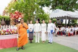 สะเทือนฟ้าดิน บารมีแผ่ไพศาล มหาพิธียกฉัตรพระประธาน มงคลสูงส่ง บวงสรวงพระแม่ธรณี เบิกเนตรพระพิฆเนศ หนุนนำชีวิต เปิดขุมทรัพย์แห่งความสำเร็จ