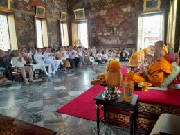 ศรัทธาล้นหลาม พิธีศักดิ์สิทธิ์ ปาฏิหาริย์แห่งบุญบารมี พิธีสมโภชพระพุทธมหาจักรพรรดิชนะมาร สะเทือนโลกธาตุ เปิดขุมทรัพย์จักรวาล  ณ วัดอรุณราชวราราม