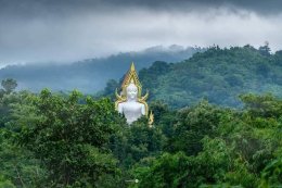 มูลนิธิพุทธภูมิธรรมร่วมพลังบุญทอดผ้าป่าสามัคคี สมทบทุนเปลี่ยนกระเบื้องหลังคาพระอุโบสถซ่อมแชมถังเก็บน้ำ วัดศรีกะอาง จ.นครนายก