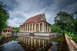 มูลนิธิพุทธภูมิธรรมร่วมพลังบุญทอดผ้าป่าสามัคคี สมทบทุนเปลี่ยนกระเบื้องหลังคาพระอุโบสถซ่อมแชมถังเก็บน้ำ วัดศรีกะอาง จ.นครนายก