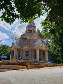 "เจดีย์บูชาธรรม" ถวายองค์หลวงปู่มั่น-หลวงตาพระมหาบัว ณ วัดป่าศรัทธาถวาย จ.อุดรธานี