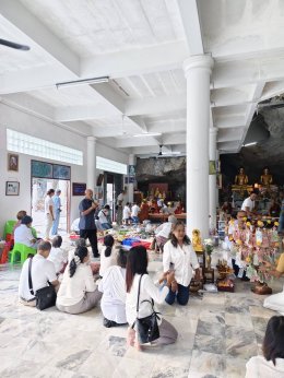 ทอดผ้าป่าสามัคคี สร้างกุฏิพระเถระ วัดถ้ำบางเตย จ.พังงา สำเร็จแล้ว