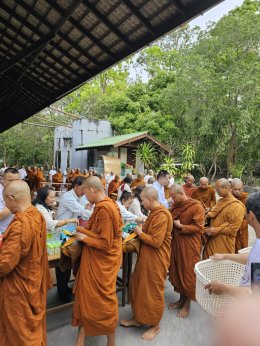 มหาอนุโมทนาบุญใหญ่สำเร็จแล้ว บวชพระ ณ วัดป่าบ้านใหม่ จ.อุดรธานี 