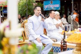 สะเทือนฟ้าดิน บารมีแผ่ไพศาล มหาพิธียกฉัตรพระประธาน มงคลสูงส่ง บวงสรวงพระแม่ธรณี เบิกเนตรพระพิฆเนศ หนุนนำชีวิต เปิดขุมทรัพย์แห่งความสำเร็จ