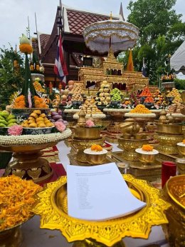 สะเทือนฟ้าดิน บารมีแผ่ไพศาล มหาพิธียกฉัตรพระประธาน มงคลสูงส่ง บวงสรวงพระแม่ธรณี เบิกเนตรพระพิฆเนศ หนุนนำชีวิต เปิดขุมทรัพย์แห่งความสำเร็จ