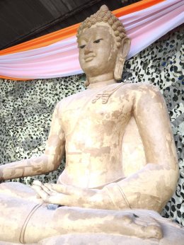 บุญสร้างพระพุทธรูป ศิลปะสุโขทัย ปางมารวิชัย  สำเร็จแล้ว 