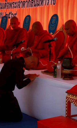 บุญพระบรมรูปสมเด็จพระเจ้าตากสินมหาราชปางทรงม้าศึก(ปางแห่งชัยชนะ) สำเร็จแล้ว