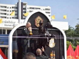 บุญพระบรมรูปสมเด็จพระเจ้าตากสินมหาราชปางทรงม้าศึก(ปางแห่งชัยชนะ) สำเร็จแล้ว