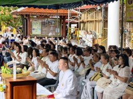 มหาบุญถวายแผ่นดินสยามทอดผ้าป่ารวมพลังศรัทธา5มหากุศล  ณ วัดชมภูเวก จังหวัดนนทบุรี สำเร็จลุล่วงบริบูรณ์ 