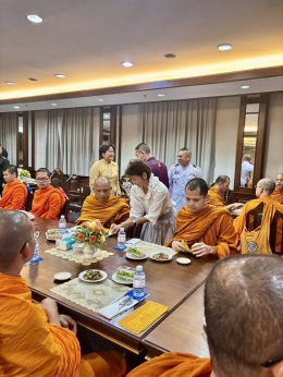 มูลนิธิพุทธภูมิธรรม ร่วมบุญกับ สำนักงานปลัดกระทรวงกลาโหม ในพิธีถวายทุนแด่พระภิกษุ สามเณร ผู้สอบได้เปรียญธรรม 9 ประโยค ประจำปีพ.ศ.2568 (ปีที่ 4 )