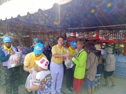  มูลนิธิพุทธภูมิธรรม ร่วมพลังบุญกับ กองพลที่ 1 รักษาพระองค์  และหน่วยราชการ ภาคีจิตอาสา  ​ เดินทางลงพื้นที่ตรวจสอบและช่วยเหลือประชาชนผู้ประสบอุทกภัย จ.อ่างทอง