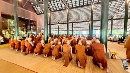 มูลนิธิพุทธภูมิธรรม และ กองบุญโภคทรัพย์ ได้เป็นตัวแทนของท่าน   ร่วมมหากุศล "บรรพชาอุปสมบทหมู่ พระสงฆ์ 10 รูป และสามเณร 1 รูป รวม 11 รูป"  ณ วัดป่าบ้านใหม่ จ.อุดรธานี 