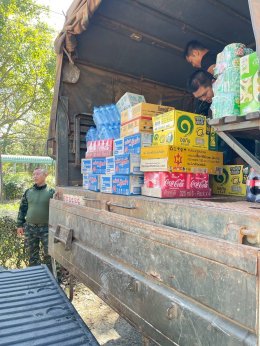 น้ำใจสู่แนวหน้า หนุนเสบียงกองทัพชายแดนไทย  ขอบคุณทุกน้ำใจ