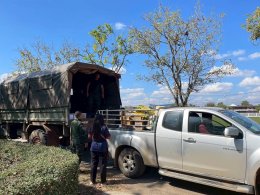 น้ำใจสู่แนวหน้า หนุนเสบียงกองทัพชายแดนไทย  ขอบคุณทุกน้ำใจ