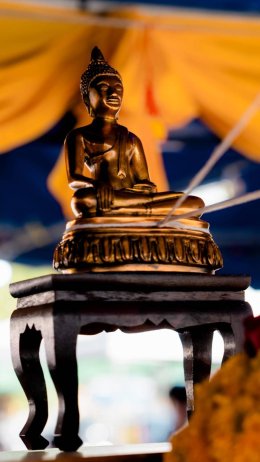 พิธีเททองหล่อพระพุทธรูป พระทศพลญาณเมตตาบารมี