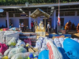 บุญของท่านสำเร็จแล้ว❗️หลวงปู่คลาด ครุธัมโม นำคณะสงฆ์วัดป่าบ้านใหม่ คณะมูลนิธิพุทธภูมิธรรม กองบุญโภคทรัพย์ #บริจาคข้าวของเครื่องใช้ให้กับชาวบ้านบนดอยอ.อมก๋อย จ.เชียงใหม่ กว่า 500ครัวเรือน 