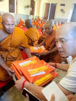 มูลนิธิพุทธภูมิธรรม เป็นตัวแทนท่านร่วมบุญบวชพระภิกษุ​ และสามเณร