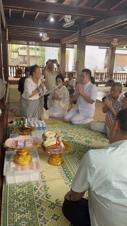 บุญสร้างพระประธานศาลาปฏิบัติธรรม วัดป่าบ้านใหม่ ของท่านสำเร็จแล้ว โมทนาสาธุๆๆ