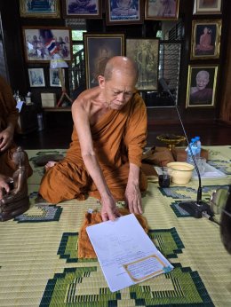 บุญสร้างพระประธานศาลาปฏิบัติธรรม วัดป่าบ้านใหม่ ของท่านสำเร็จแล้ว โมทนาสาธุๆๆ