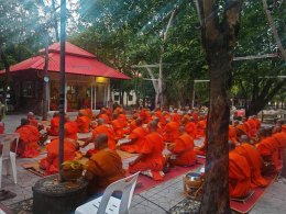 บุญบวชพระสำเร็จแล้ว ขอโมทนาสาธุการกับท่านเจ้าภาพอุปสมบทหมู่ 56 รูป 