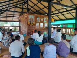 มูลนิธิพุทธภูมิธรรมและกองบุญโภคทรัพย์ เป็นตัวแทนทุกท่าน ทอดผ้าป่าขุดเจาะน้ำบาดาลและเดินระบบน้ำบาดาล ณ สวนธรรมสุนันทา บ้านค้อ ตำบลบ้านค้อ อำเภอโนนสัง จ.หนองบัวลำภู (สาขาวัดป่าโคกใหญ่)