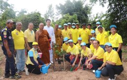 ส่งพลังบุญ ณ อีสานตอนล่าง จ.บุรีรัมย์ อาจารย์วิจักษณ์ สองจันทร์ ประธานมูลนิธิพุทธภูมิธรรม , นายสุนทร ฉายโอภาส ที่ปรึกษาประธานมูลนิธิพุทธภูมิธรรม เป็นตัวแทนกัลยาณมิตร  เข้ากราบนมัสการพระประธาน ในอุโบสถที่กำลังจัดสร้าง ณ วัดพุทธบูชาป่าโคกประสาท จ.บุรีรัมย์