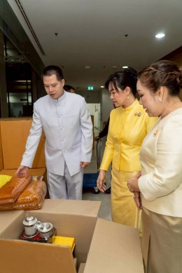 มูลนิธิพุทธภูมิธรรม เข้ารับผ้าพระกฐินและ เครื่องพระกฐินพระราชทาน พุทธศักราช 2568