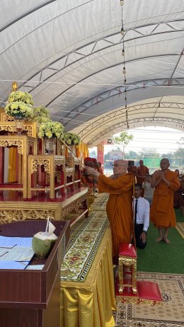 มูลนิธิพุทธภูมิธรรม ร่วมพิธีเททองหล่อหลวงพ่อแดงองค์จำลอง ณ วัดธรรมวิโรจน์ ต.พงสวาย อ.เมือง จ.ราชบุรี