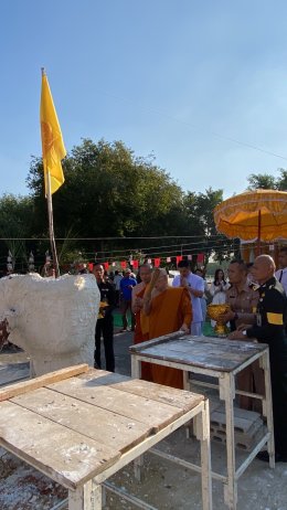 มูลนิธิพุทธภูมิธรรม ร่วมพิธีเททองหล่อหลวงพ่อแดงองค์จำลอง ณ วัดธรรมวิโรจน์ ต.พงสวาย อ.เมือง จ.ราชบุรี