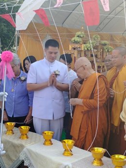 มูลนิธิพุทธภูมิธรรม ร่วมพิธีเททองหล่อหลวงพ่อแดงองค์จำลอง ณ วัดธรรมวิโรจน์ ต.พงสวาย อ.เมือง จ.ราชบุรี